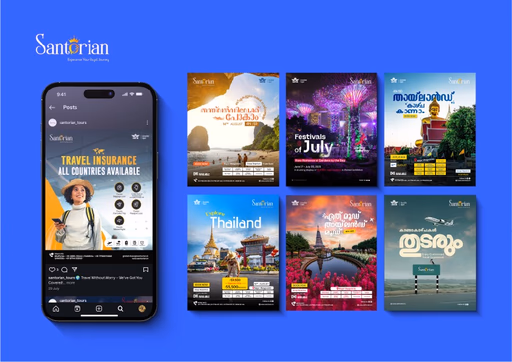 Santorian Tours Social Media Growth