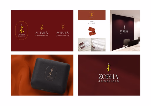 Zobha Jewellers Luxury Brand Identity
