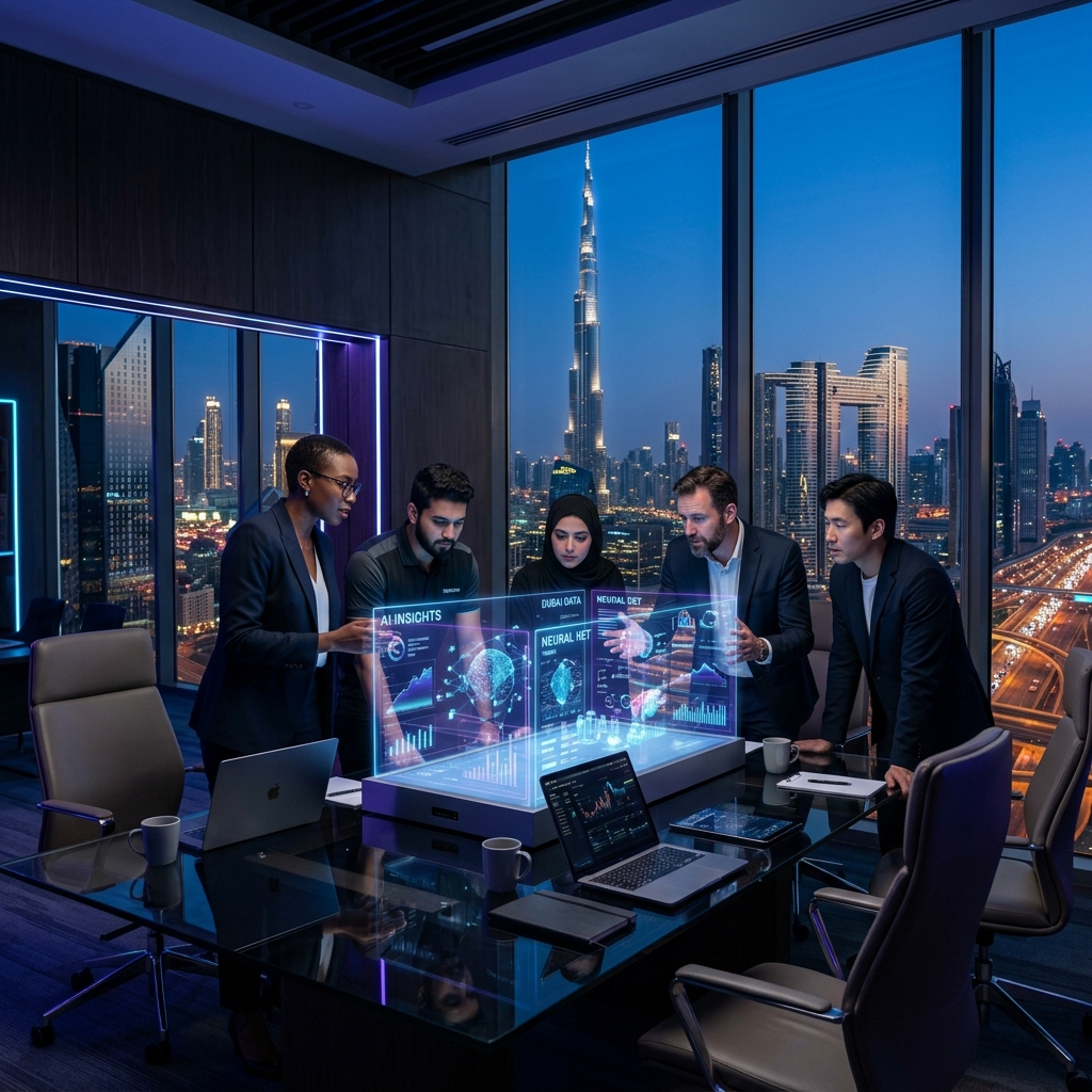 eCraftz team collaborating in Dubai